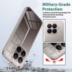 Xiaomi 17 T pro glært símahulstur úr TPU - Image 4