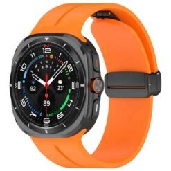 Galaxy Watch Ultra 47mm / Ultra 2025 sílikonól- Appelsínugul