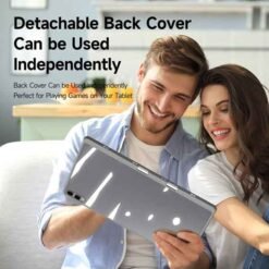 Galaxy TAB S11 Ultra grátt hulstur með pennahólfi - Image 7