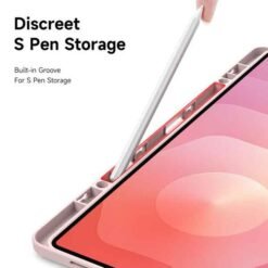 Galaxy TAB S11 Ultra bleikt hulstur með pennahólfi - Image 5