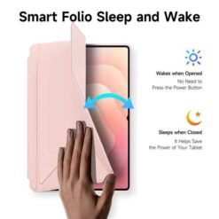 Galaxy TAB S11 Ultra bleikt hulstur með pennahólfi - Image 6