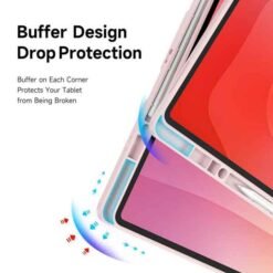 Galaxy TAB S11 Ultra bleikt hulstur með pennahólfi - Image 7