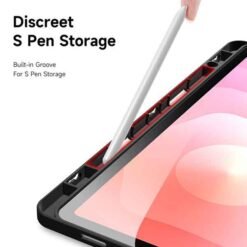 Galaxy TAB S11 svart hulstur með pennahólfi - Image 4