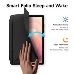 Galaxy TAB S11 svart hulstur með pennahólfi - Image 5