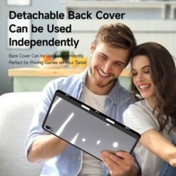 Galaxy TAB S11 svart hulstur með pennahólfi - Image 7