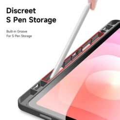 Galaxy TAB S11 grátt hulstur með pennahólfi - Image 4