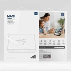 Galaxy TAB S11 grátt hulstur með pennahólfi - Image 8