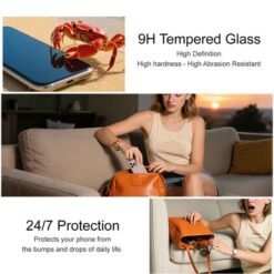 Oppo Reno 14 F IMAK skjávörn úr hertu gleri - Image 5