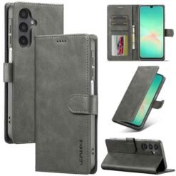 Galaxy S26 FE grátt símaveski með kortahólfum