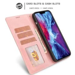 iPhone 15 Plus / 14 Plus bleikt símaveski með kortahólfum - Image 4