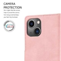 iPhone 15 Plus / 14 Plus bleikt símaveski með kortahólfum - Image 6