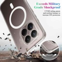 Xiaomi 17T MagSafe hulstur úr TPU og akríl - Glært - Image 7