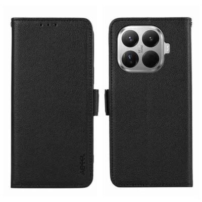 Xiaomi 17T pro símaveski með RFID-vörn og 3 kortahólfum - Svart