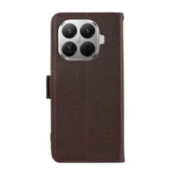 Xiaomi 17T pro símaveski með RFID-vörn og 3 kortahólfum - Brúnt - Image 3