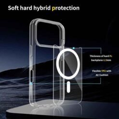 iPhone 18 Pro símahulstur með MagSafe – glært - Image 4