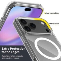 iPhone 18 Pro Max símahulstur með MagSafe – glært - Image 6