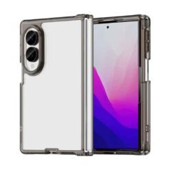 Galaxy Z Fold8 höggþolið símahulstur – glært/svart