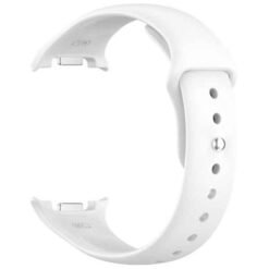 Galaxy Watch8 / 8 Classic sílikonól með smellufestingu- Hvít - Image 5