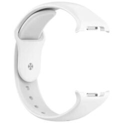 Galaxy Watch8 / 8 Classic sílikonól með smellufestingu- Hvít - Image 6