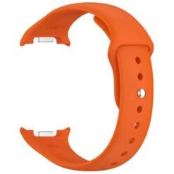 Galaxy Watch8 / 8 Classic sílikonól með smellufestingu- Appelsínugul - Image 5