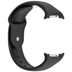 Galaxy Watch8 / 8 Classic sílikonól með smellufestingu- Svört - Image 6