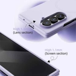 Galaxy Z Fold7 MagSafe sílikonhulstur – svart - Image 3