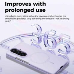 Galaxy Z Fold7 MagSafe sílikonhulstur – bleikt - Image 4