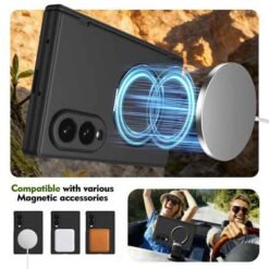 Galaxy Z Fold8 símahulstur með fingrahring – svart - Image 6