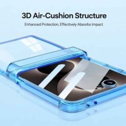 Galaxy Z Flip8 höggþolið símahulstur – glært - Image 4