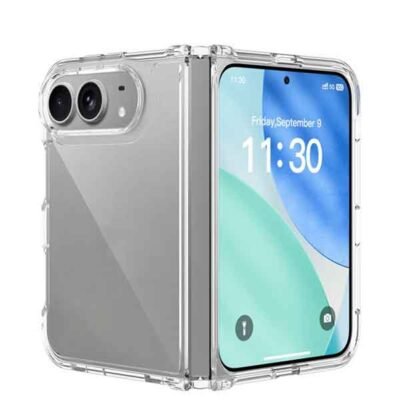 iPhone Duo símahulstur – glært