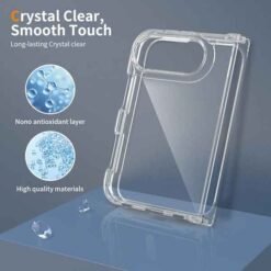 iPhone Fold símahulstur – glært - Image 5