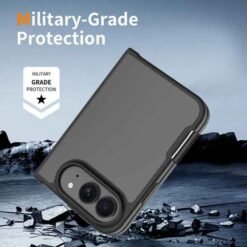 iPhone Fold símahulstur með kontrastlit – svart - Image 6