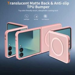 Galaxy Z Flip8 MagSafe símahulstur – bleikt - Image 2