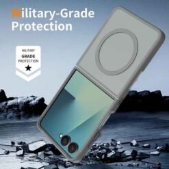 Galaxy Z Flip8 MagSafe símahulstur – dökkgrátt - Image 6