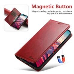 iPhone 18 Pro símaveski með kortahólfum – rautt - Image 4