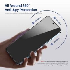Galaxy A54 njósnavörn úr hertu gleri - Image 3