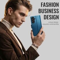 Galaxy A27 símaveski með RFID-vörn – blátt - Image 10
