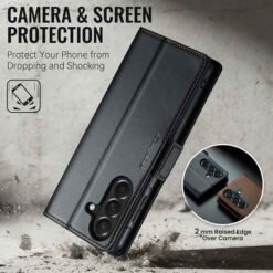 Galaxy A27 símaveski með RFID-vörn – svart - Image 8