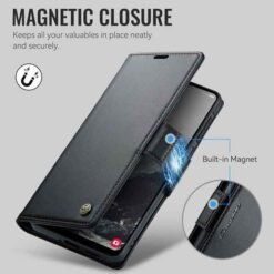 Galaxy A27 símaveski með RFID-vörn – svart - Image 9