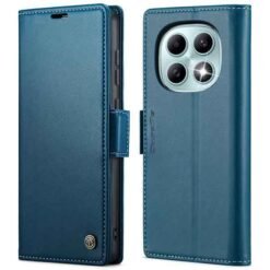 Redmi Note 15 símaveski með RFID-vörn og 3 kortahólfum - Blátt