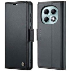 Redmi Note 15 símaveski með RFID-vörn og 3 kortahólfum - Svart