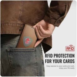 Xiaomi 17T símaveski með RFID-vörn og 3 kortahólfum - Brúnt - Image 4