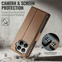 Xiaomi 17T símaveski með RFID-vörn og 3 kortahólfum - Brúnt - Image 8