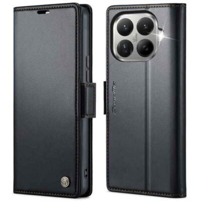 Xiaomi 17T símaveski með RFID-vörn og 3 kortahólfum - Svart