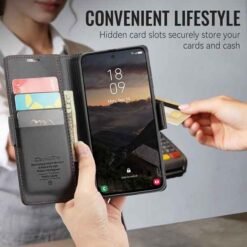 Xiaomi 17T símaveski með RFID-vörn og 3 kortahólfum - Svart - Image 5