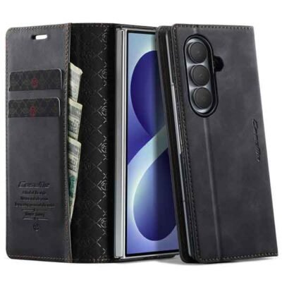 Galaxy Z Fold8 Ultra símaveski með RFID-vörn – svart