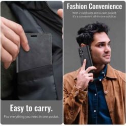 Galaxy Z Fold8 Ultra símaveski með RFID-vörn – svart - Image 10