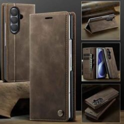 Galaxy Z Fold8 Ultra símaveski með RFID-vörn – kaffibrúnt - Image 6