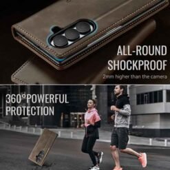 Galaxy Z Fold8 Ultra símaveski með RFID-vörn – kaffibrúnt - Image 8