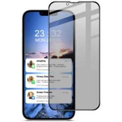 iPhone 14 Plus njósnavörn úr hertu gleri - Image 2